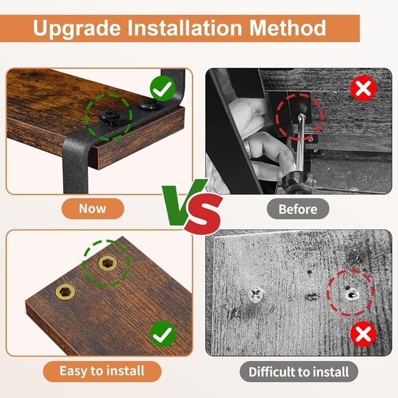 3-Tier Spice Rack 13.8" Wood Step Shelf Countertop pantry storage organization - Picture 4 of 7